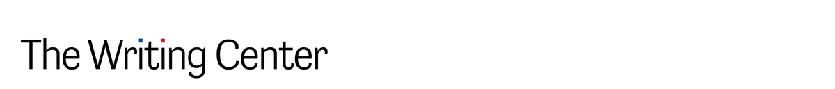 The Writing Center @ DePaul University  Logo